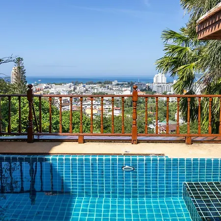 私人泳池 芭东海景 绝美落日 四卧别墅 Patong Exterior photo